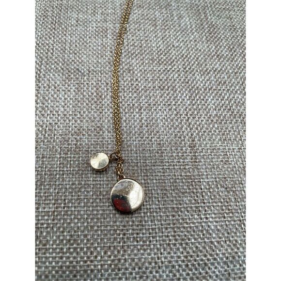 Kate Spade Spot The Spade Diamond Hardware Necklace Black Gold Tone - Picture 4 of 9